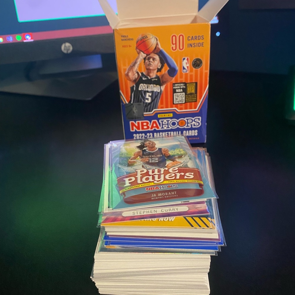 2022-23 Panini NBA Hoops Basketball cards Lot